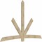 Ekena Millwork Alberta Rough Sawn Timber Gable Bracket, Douglas Fir, 108"W x 72"H x 2"D x 6"F, 16/12 Pitch GBW108X72X0206ALB00RDF - alternate 5